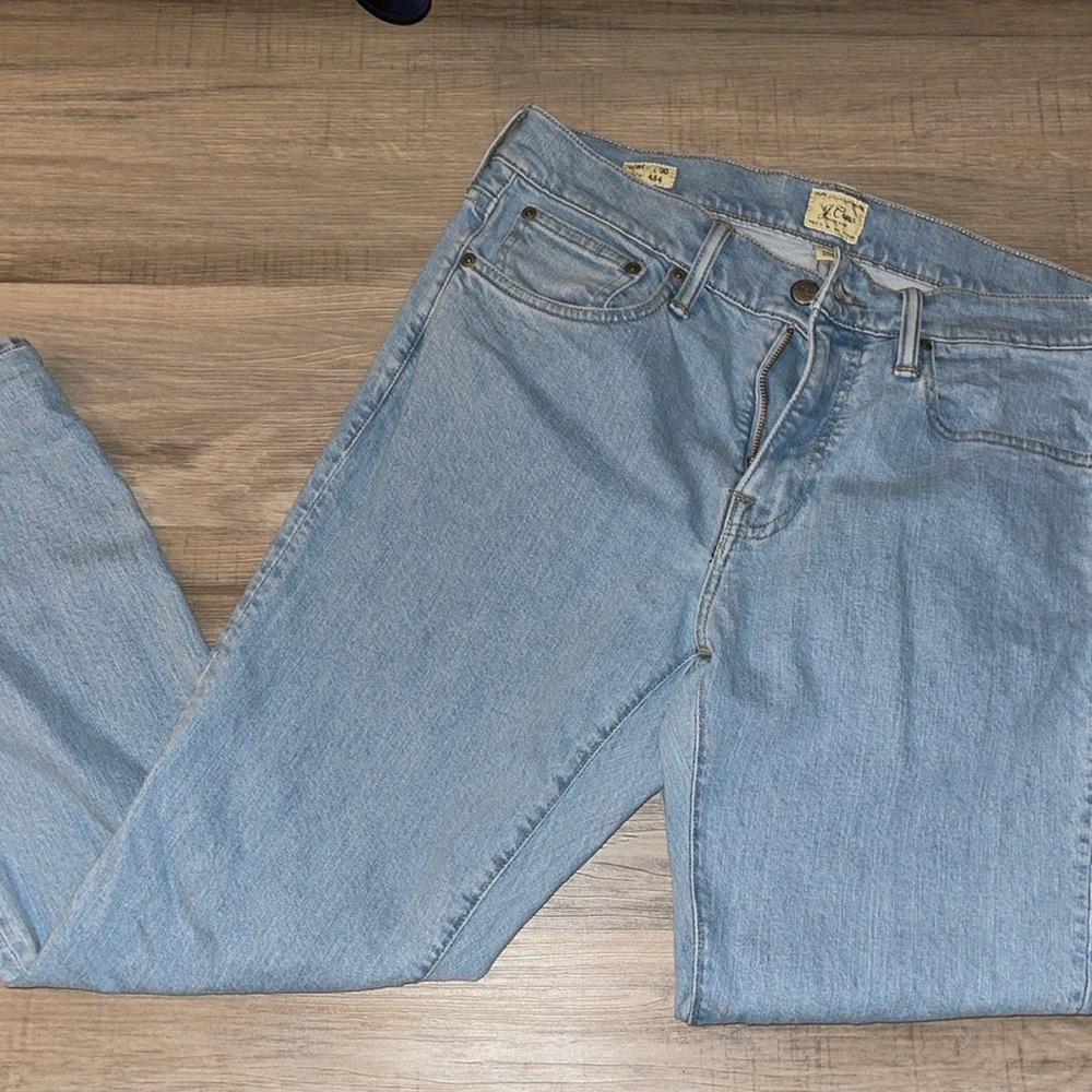 Men’s j crew light wash denim jeans